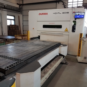 Nabídka vláknového laseru DURMA, model HD-FL 3015/2 kW